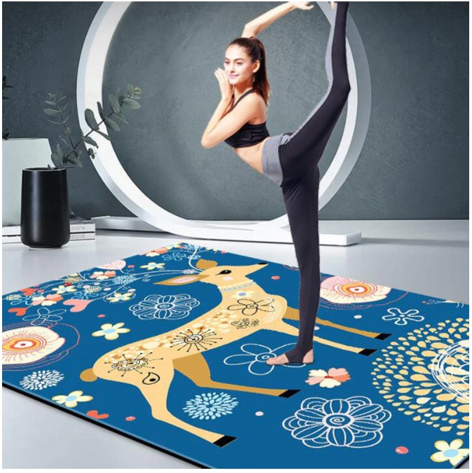 Meilleur tapis de gymnastique sport yoga pilate imprimé bonne qualité  solide pas cher! – MY FEERIE