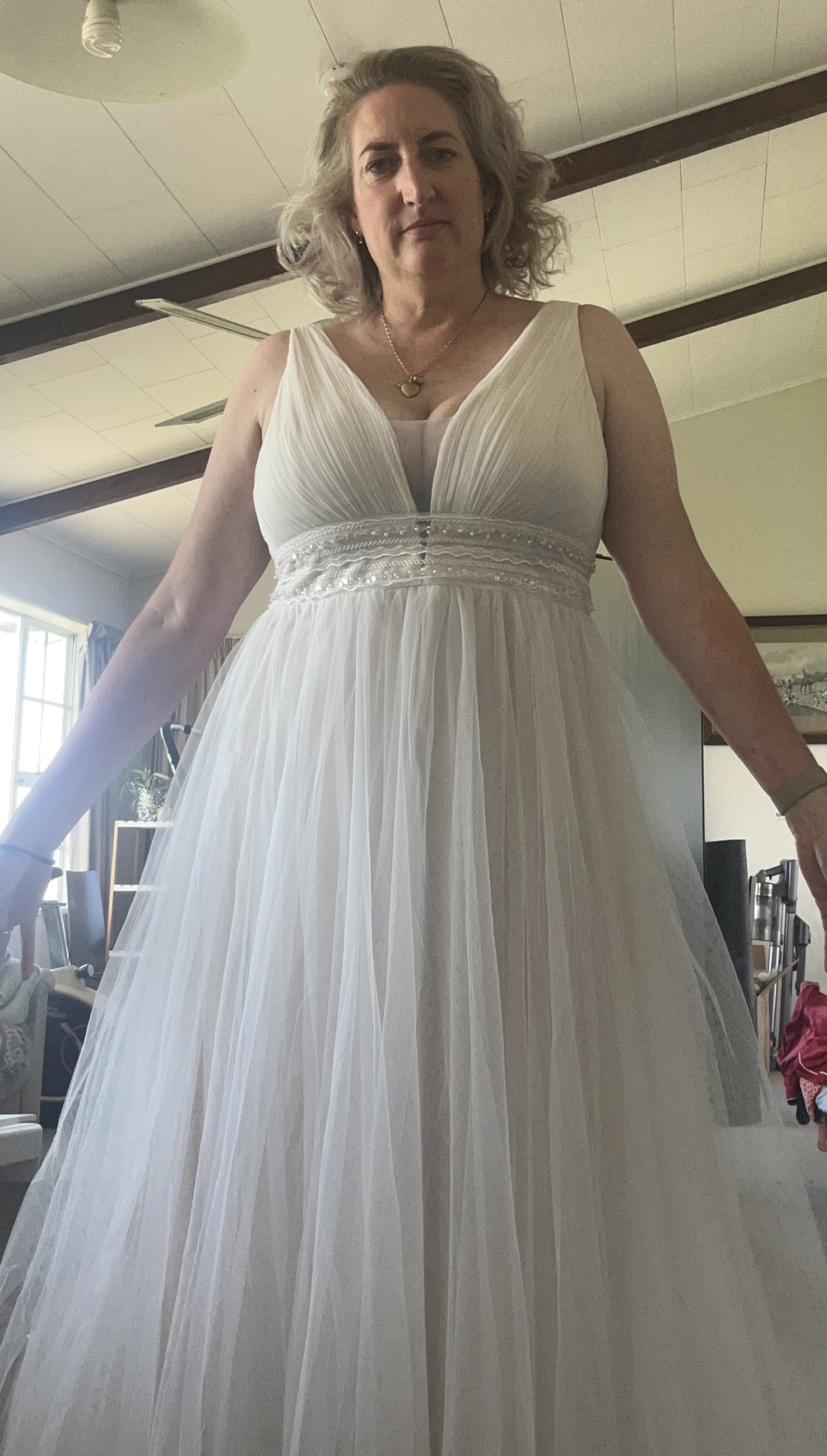 Plus size shop wedding dresses afterpay