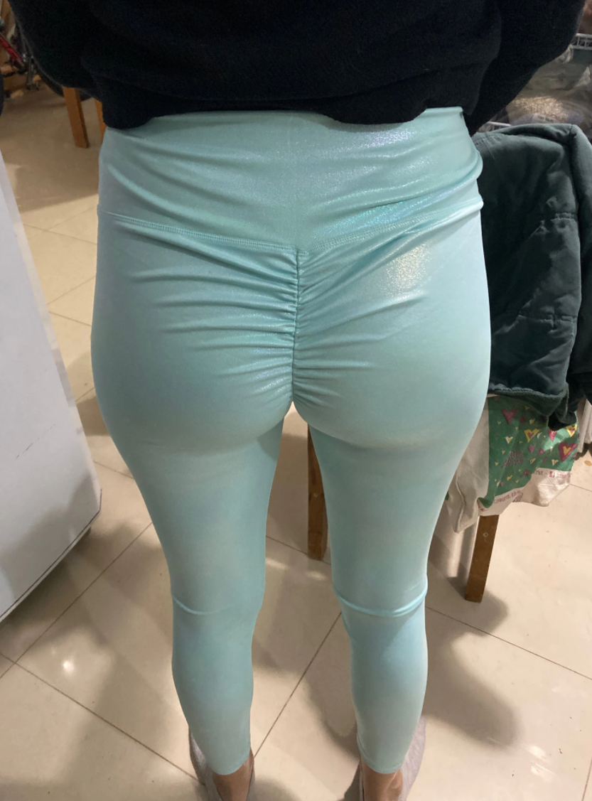 Caliza Rossi Trendy High-waist Shiny Workout Leggings, Australian Online  Shop