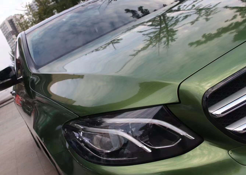 Electro Metallic Gloss Mamba Green Vinyl Car Wrap – CARLIKE WRAP