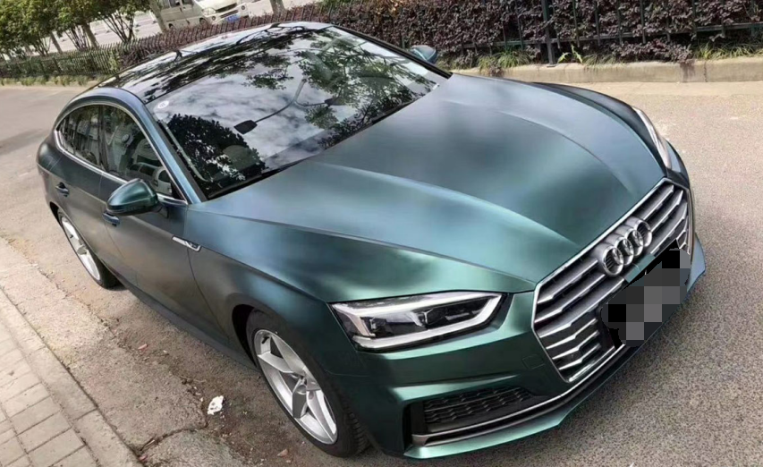 Electro Metallic Satin Dark Green Vinyl Wrap – CARLIKE WRAP