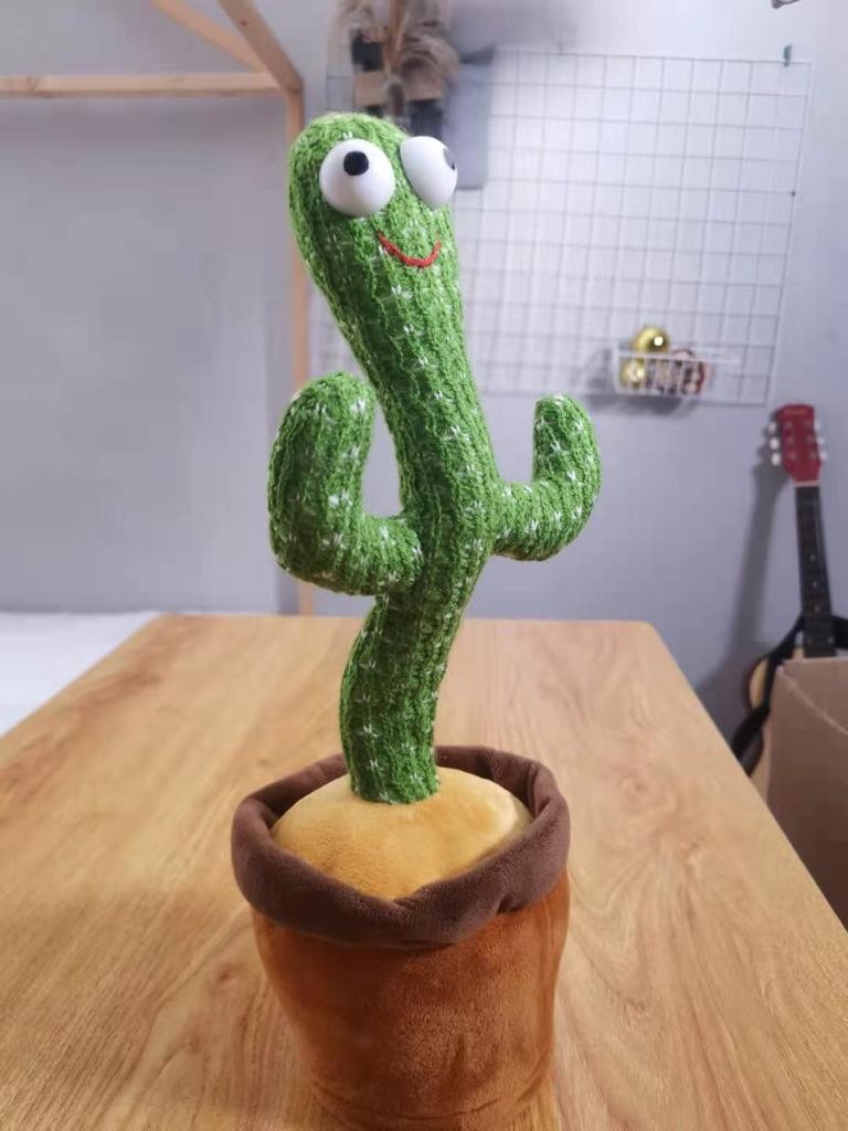 Talking Cactus Toy Imitating Cactus Toy Plüschkaktus Singing Dancing Cactus Toy