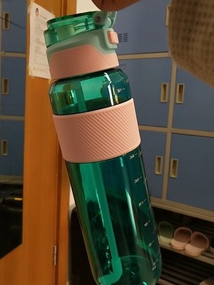 NEW Carteret Flip Top Tritan Infusion Water Bottle 4 Pack Red Blue Purple Green 