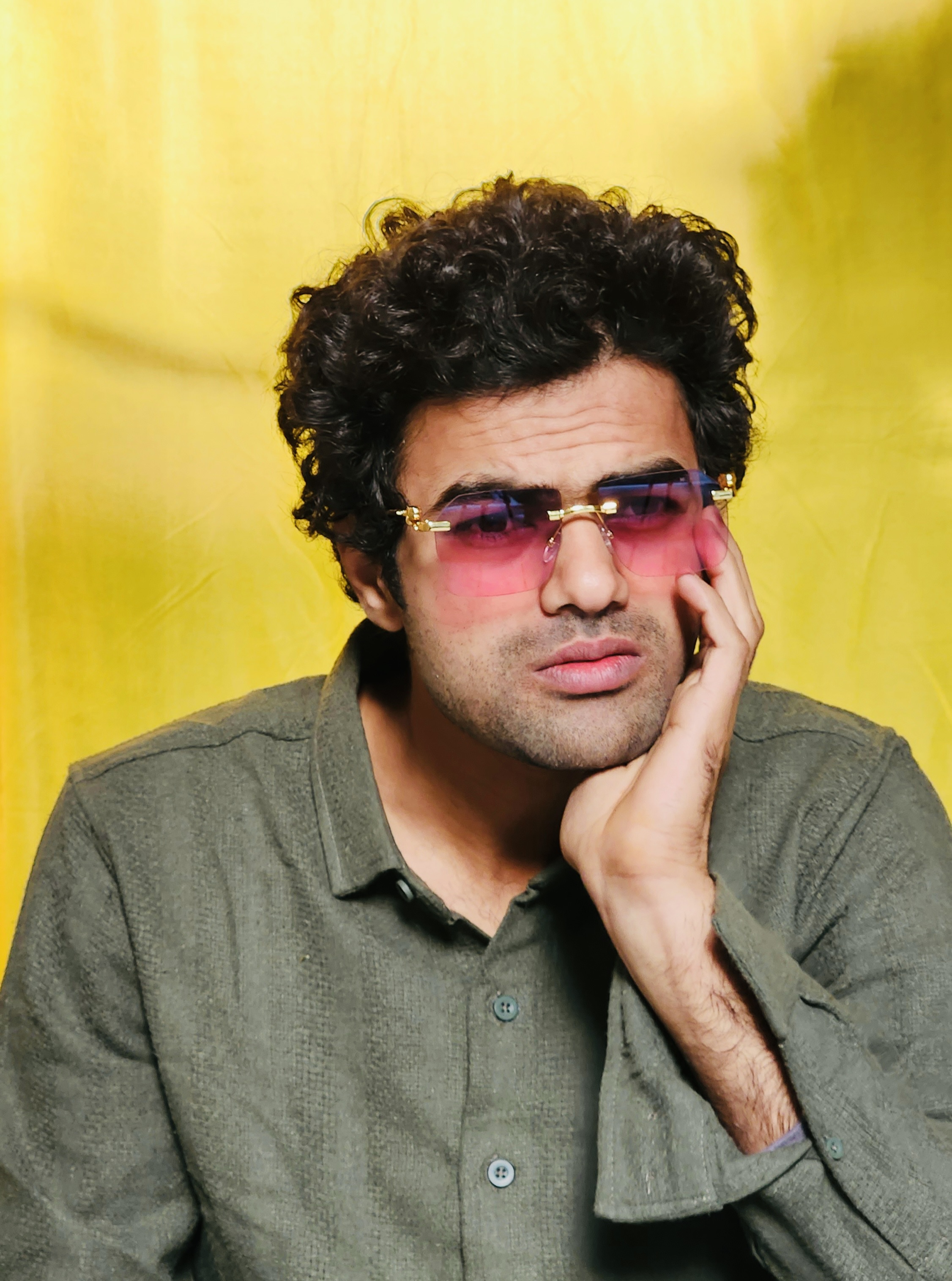 MOONX JAGUAR S3 – Modern Rimless Geometric Sunglasses (Unisex)