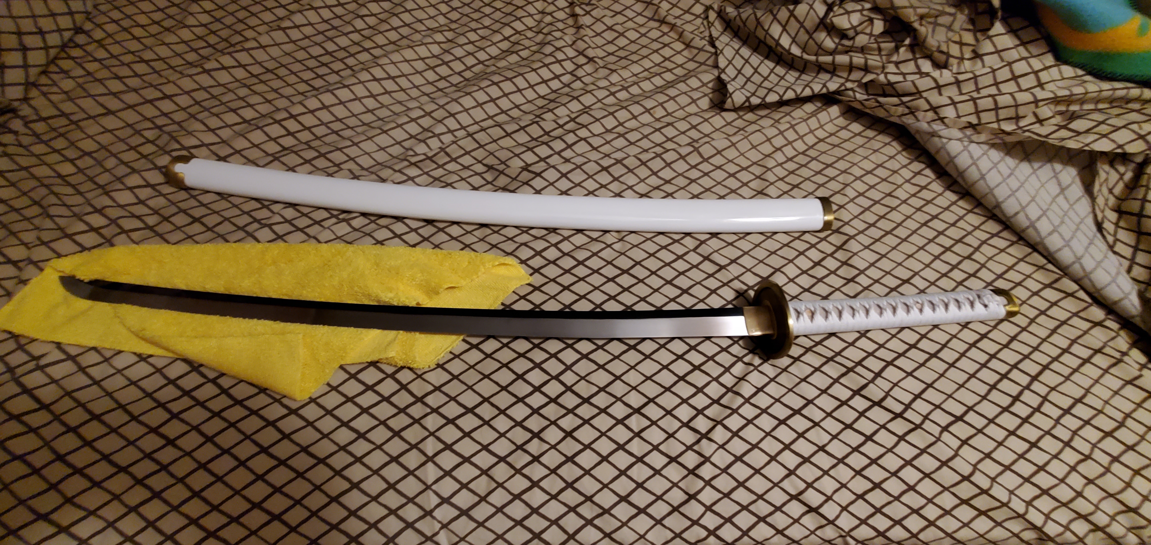 Japanese sword Replica Katana Himezuru Ichimonji No sharpen