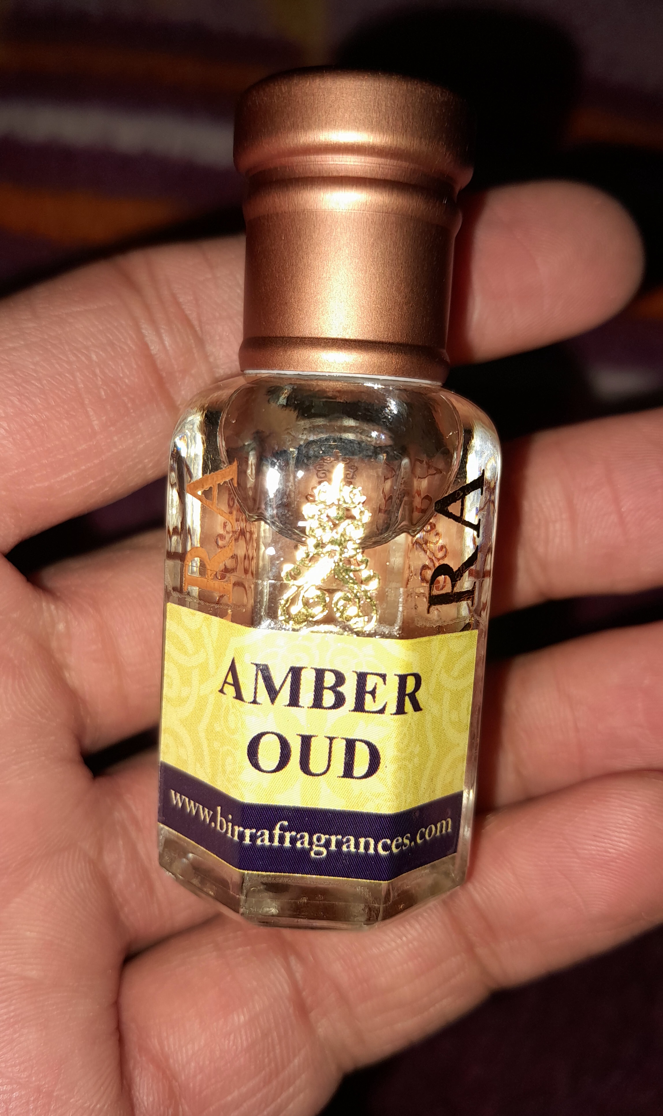 Amber Alcohol Free Scented Oil Attar #MP017