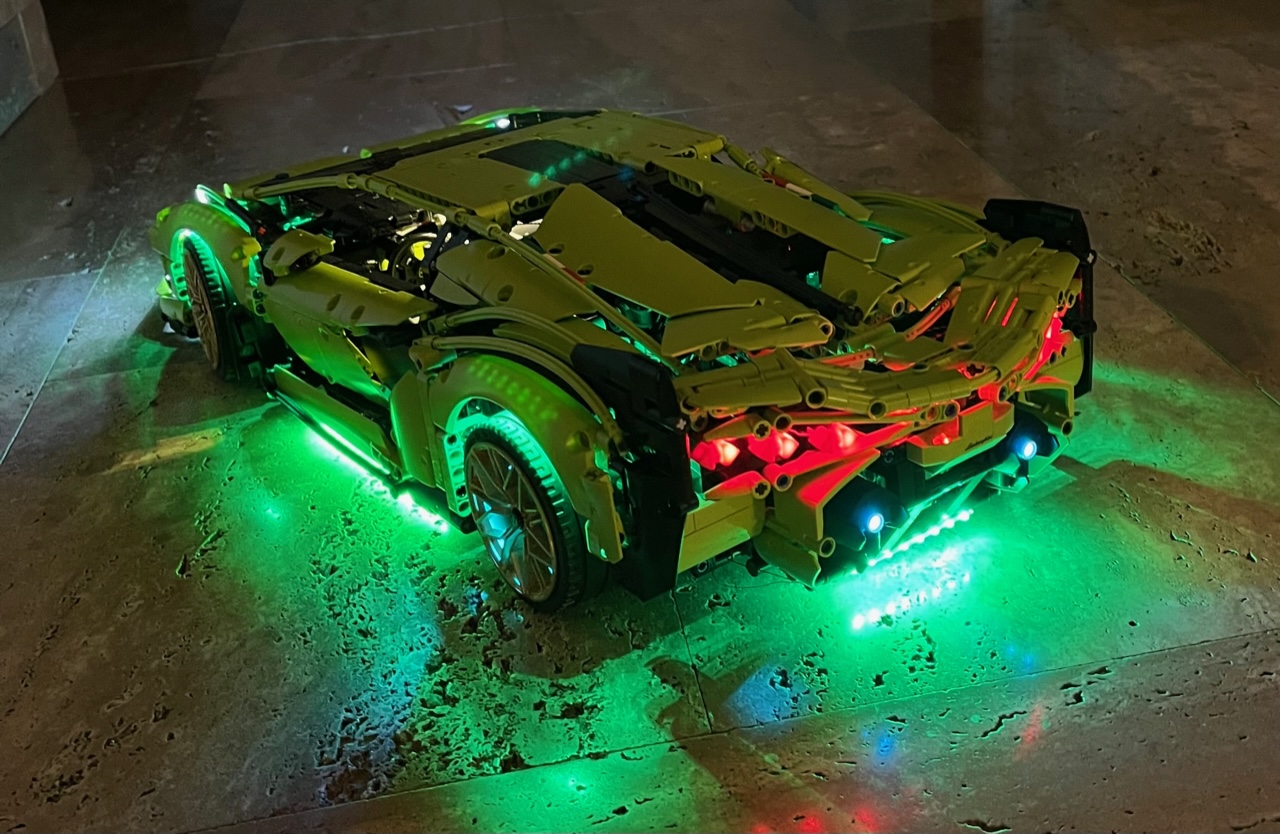 Light For Lego Technic Lamborghini Sián FKP 37 42115