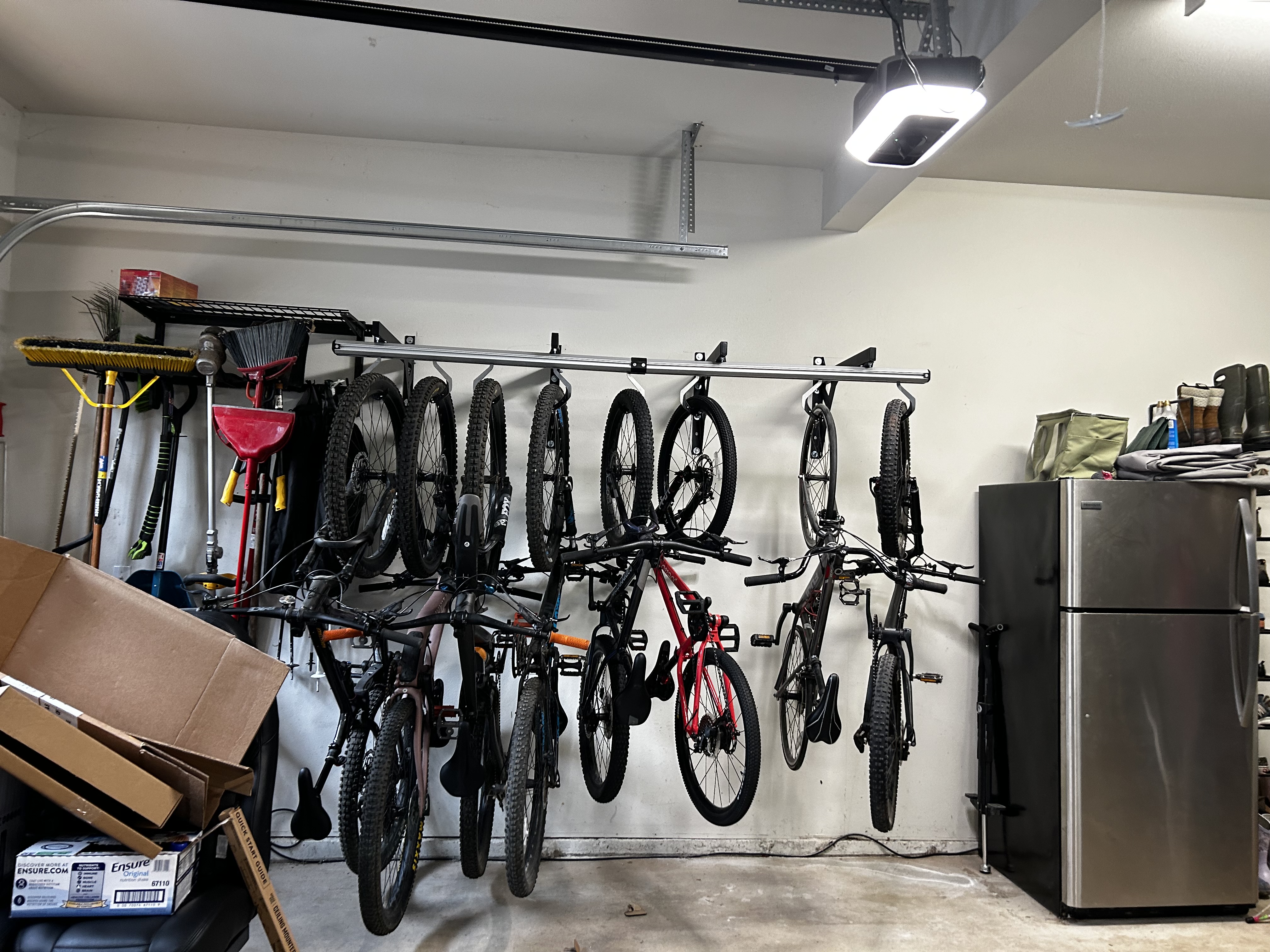 Rebecca Gardner's SpaceRail Wall Mounted install in Washington